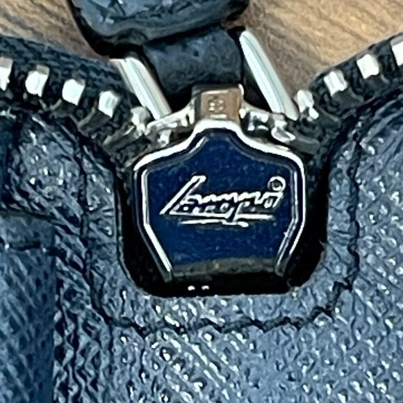 Prada 2ML220 Navy Saffiano Leather Long Wallet w/ Pockets Galore! - Preowned - Picture 8 of 15